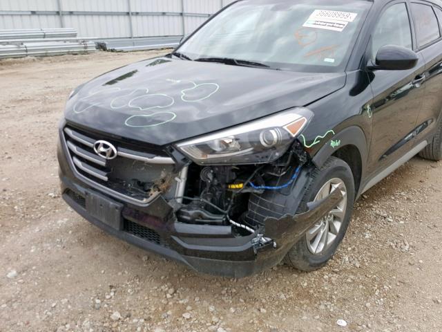 KM8J3CA44JU751137 - 2018 HYUNDAI TUCSON SEL BLACK photo 9