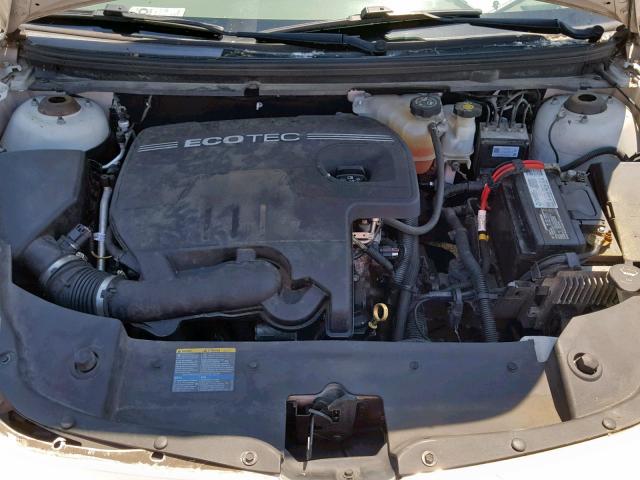 1G1ZC5E01AF167365 - 2010 CHEVROLET MALIBU 1LT WHITE photo 7