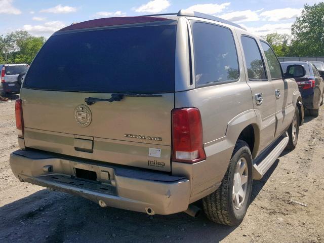 1GYEK63N53R263699 - 2003 CADILLAC ESCALADE L TAN photo 4