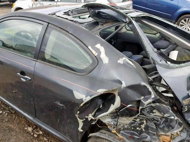 JTKDE177X50029470 - 2005 TOYOTA SCION TC შავი ფოტო 9