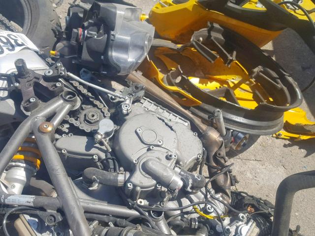 ZDM1XBEW67B006896 - 2007 DUCATI 1098 BASE YELLOW photo 7