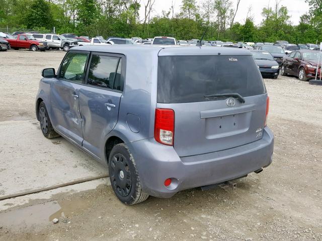 JTLZE4FE2B1119575 - 2011 TOYOTA SCION XB 灰色 照片 3