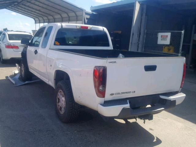 1GCDT299288189026 - 2008 CHEVROLET COLORADO L WHITE photo 3
