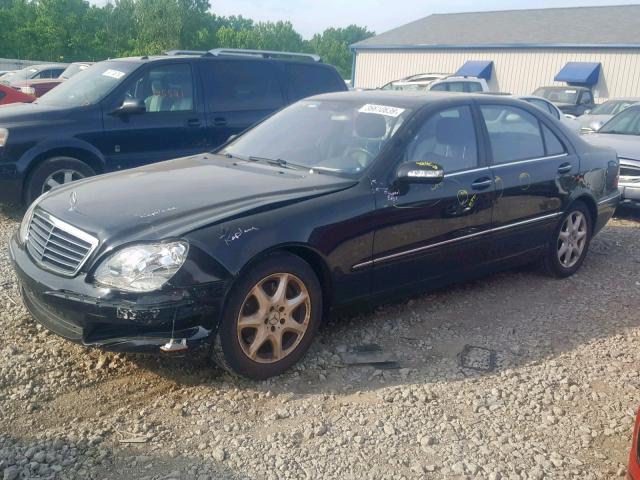 WDBNG83J56A482101 - 2006 MERCEDES-BENZ S 430 4MAT BLACK photo 2