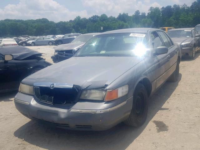 2MEFM75W2WX682926 - 1998 MERCURY GRAND MARQ GRAY photo 2