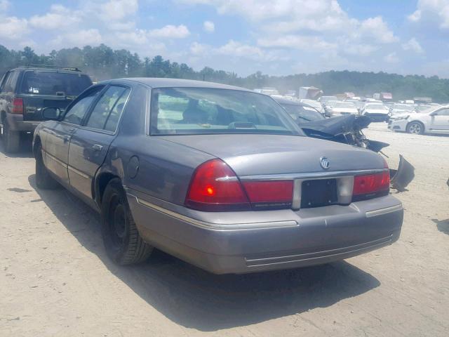 2MEFM75W2WX682926 - 1998 MERCURY GRAND MARQ GRAY photo 3