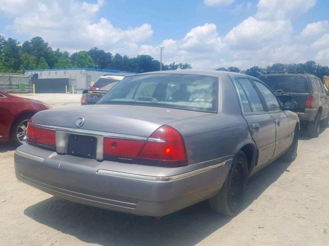 2MEFM75W2WX682926 - 1998 MERCURY GRAND MARQ GRAY photo 4