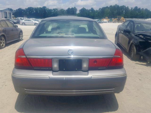 2MEFM75W2WX682926 - 1998 MERCURY GRAND MARQ GRAY photo 9