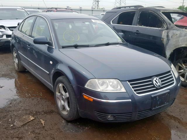 WVWTH63B73P433476 - 2003 VOLKSWAGEN PASSAT GLX GRAY photo 1