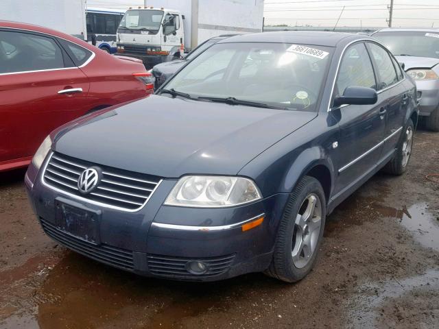 WVWTH63B73P433476 - 2003 VOLKSWAGEN PASSAT GLX GRAY photo 2