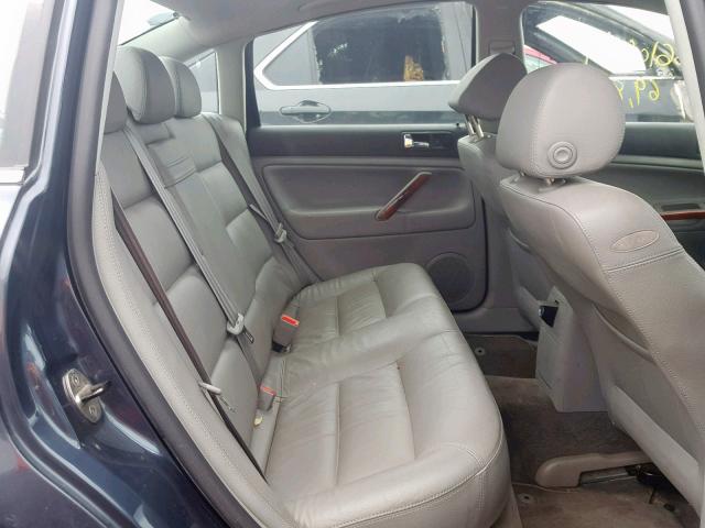 WVWTH63B73P433476 - 2003 VOLKSWAGEN PASSAT GLX GRAY photo 6