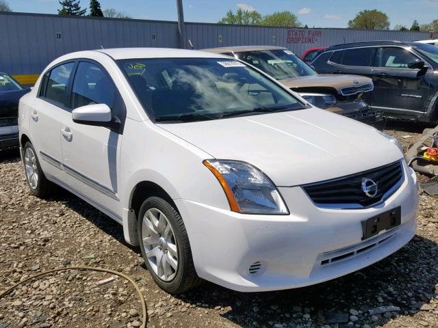 3N1AB6AP9CL732568 - 2012 NISSAN SENTRA 2.0 WHITE photo 1