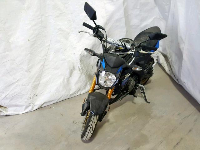 JKABRRJ14JDA10256 - 2018 KAWASAKI BR125 J BLUE photo 2