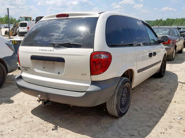 1D4GP21R47B227342 - 2007 DODGE CARAVAN C/ WHITE photo 4