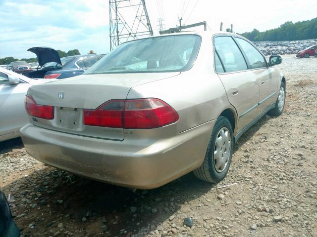 1HGCG5645YA146806 - 2000 HONDA ACCORD LX BEIGE photo 4