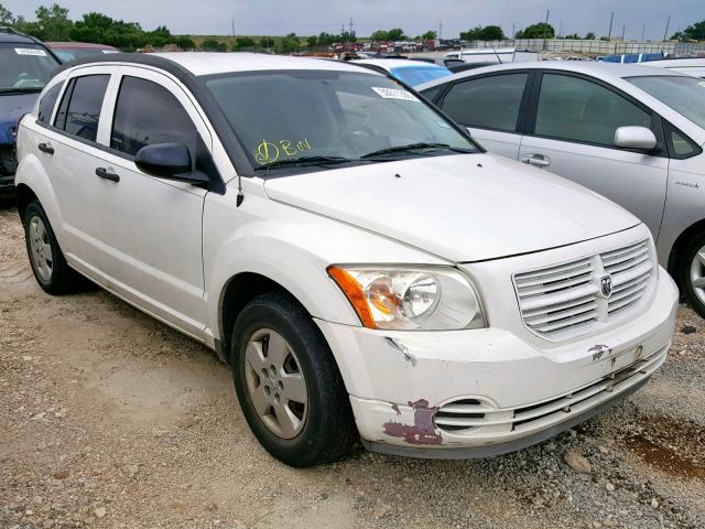 1B3HB28A19D233981 - 2009 DODGE CALIBER SE WHITE photo 1