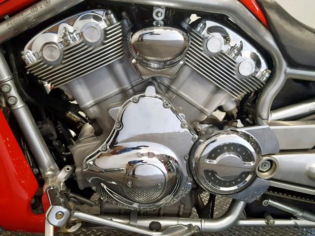 1HD1HAZ166K807326 - 2006 HARLEY-DAVIDSON VRSCA RED photo 6