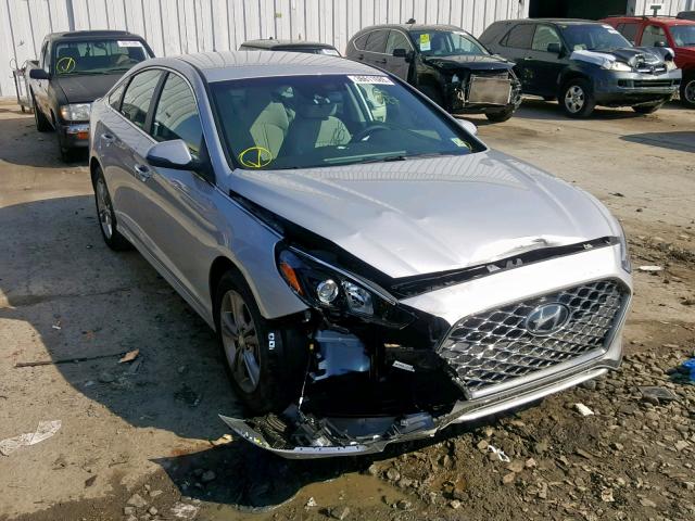 5NPE34AF5JH723273 - 2018 HYUNDAI SONATA SPO SILVER photo 1