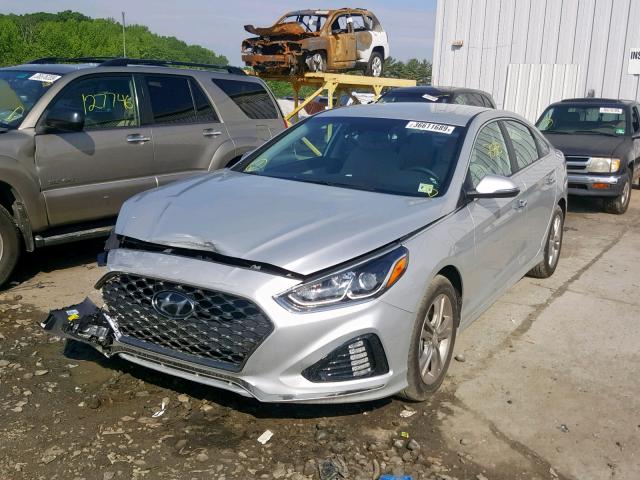 5NPE34AF5JH723273 - 2018 HYUNDAI SONATA SPO SILVER photo 2