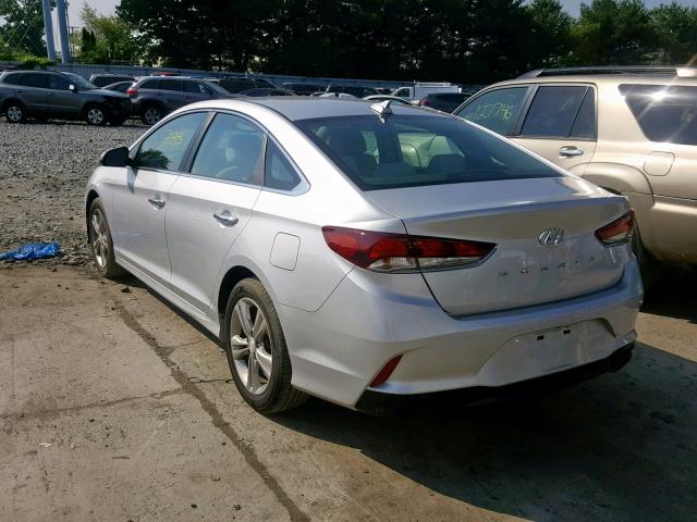 5NPE34AF5JH723273 - 2018 HYUNDAI SONATA SPO SILVER photo 3