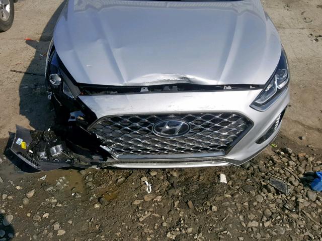 5NPE34AF5JH723273 - 2018 HYUNDAI SONATA SPO SILVER photo 7