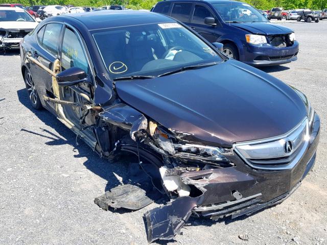 19UUB1F32FA000735 - 2015 ACURA TLX BROWN photo 1