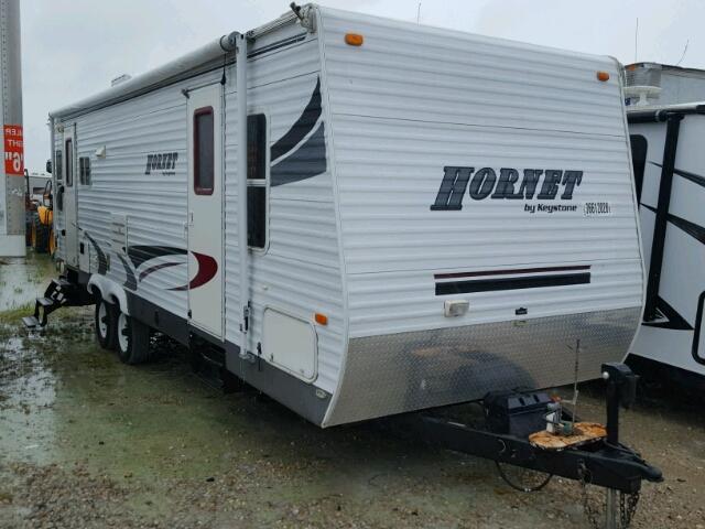 4YDT27R235E317170 - 2005 KEYSTONE HORNET WHITE photo 1