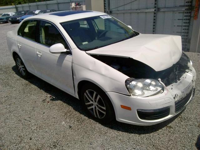 3VWSF71K66M667979 - 2006 VOLKSWAGEN JETTA 2.5 WHITE photo 1