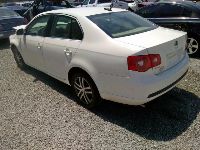 3VWSF71K66M667979 - 2006 VOLKSWAGEN JETTA 2.5 WHITE photo 3