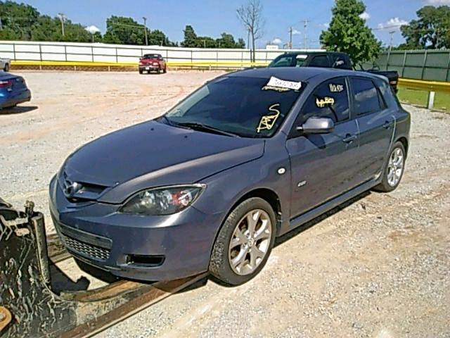 JM1BK343X91227485 - 2009 MAZDA 3 S BLUE photo 2