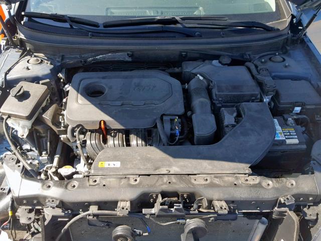 5NPE34AF4GH344175 - 2016 HYUNDAI SONATA SPO BLUE photo 7