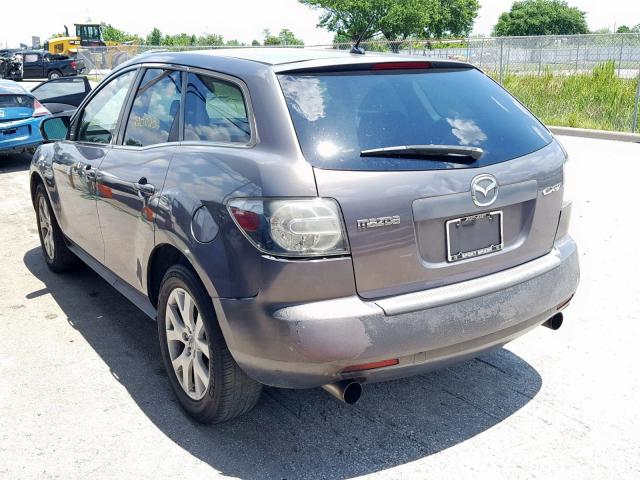 JM3ER293770104930 - 2007 MAZDA CX-7 GRAY photo 3