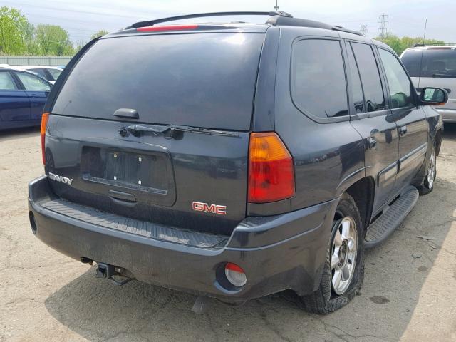 1GKDT13S932267212 - 2003 GMC ENVOY CHARCOAL photo 4