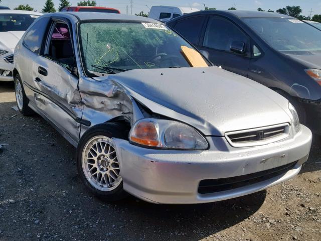 2HGEJ6347VH119236 - 1997 HONDA CIVIC DX SILVER photo 1