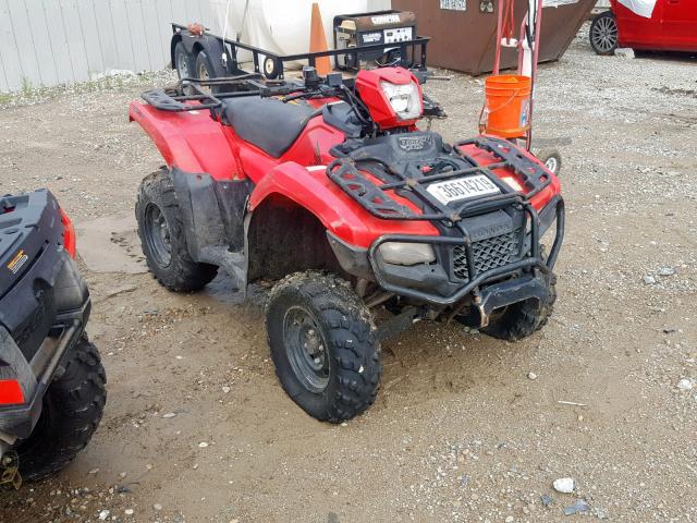 1HFTE4523F4000520 - 2015 HONDA TRX500 FM RED photo 1