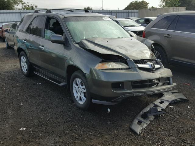 2HNYD18636H520178 - 2006 ACURA MDX TOURIN GREEN photo 1