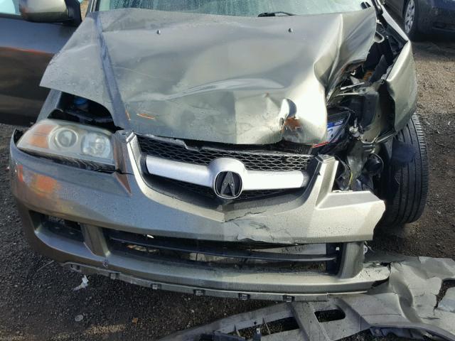 2HNYD18636H520178 - 2006 ACURA MDX TOURIN GREEN photo 7