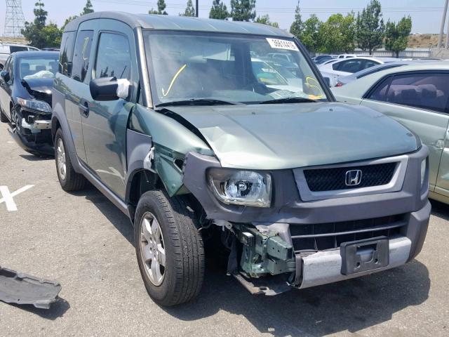 5J6YH28593L019120 - 2003 HONDA ELEMENT EX GREEN photo 1