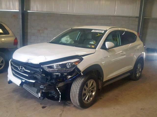 KM8J3CA44JU684460 - 2018 HYUNDAI TUCSON SEL WHITE photo 2