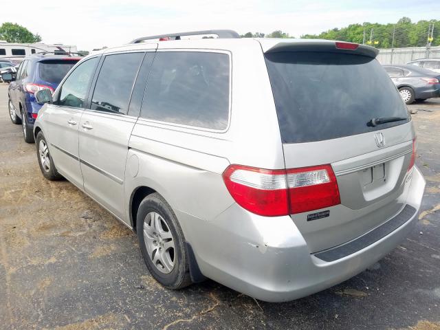 5FNRL38425B406572 - 2005 HONDA ODYSSEY EX  photo 3