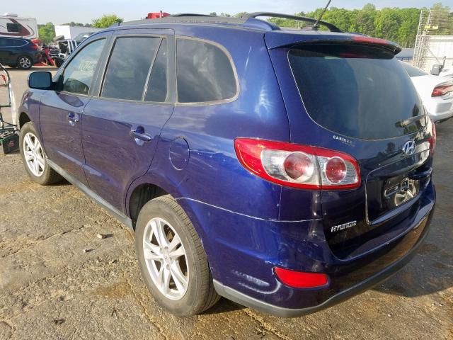 5NMSH4AG7AH365104 - 2010 HYUNDAI SANTA FE SE  photo 3