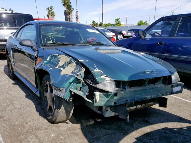 1FAFP40482F188997 - 2002 FORD MUSTANG GREEN photo 1