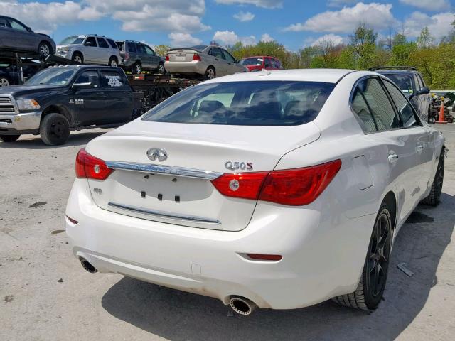 JN1FV7AR0HM870226 - 2017 INFINITI Q50 RED SP WHITE photo 4