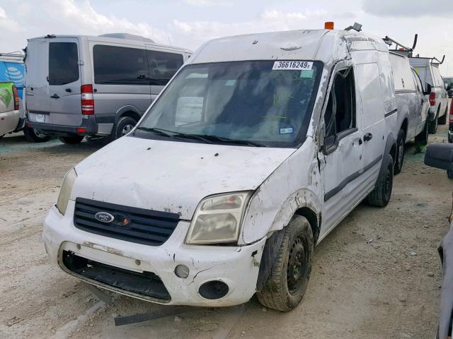 NM0LS7BN5AT003823 - 2010 FORD TRANSIT CO WHITE photo 2