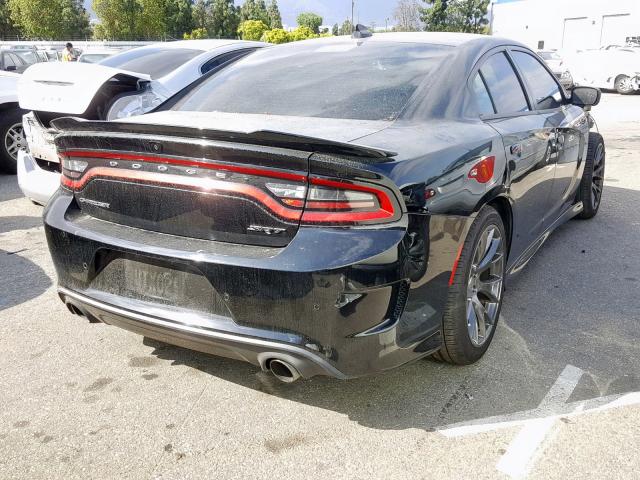 2C3CDXEJ2GH312522 - 2016 DODGE CHARGER SR BLACK photo 4