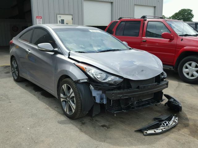 KMHDH6AE7DU009070 - 2013 HYUNDAI ELANTRA CO SILVER photo 1