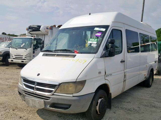 WD0PD544365912444 - 2006 DODGE SPRINTER 3 WHITE photo 2