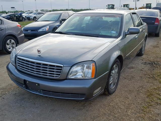 1G6KD54Y15U141656 - 2005 CADILLAC DEVILLE GRAY photo 2