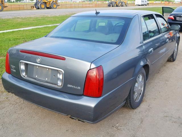 1G6KD54Y15U141656 - 2005 CADILLAC DEVILLE GRAY photo 4