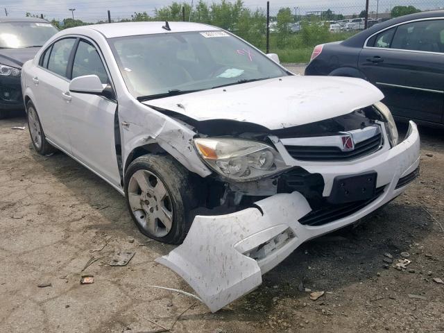 1G8ZS57B49F165754 - 2009 SATURN AURA XE WHITE photo 1